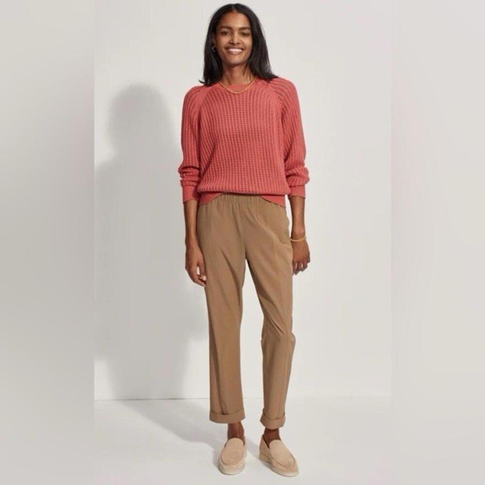 Varley Everly Tan Track Joggers